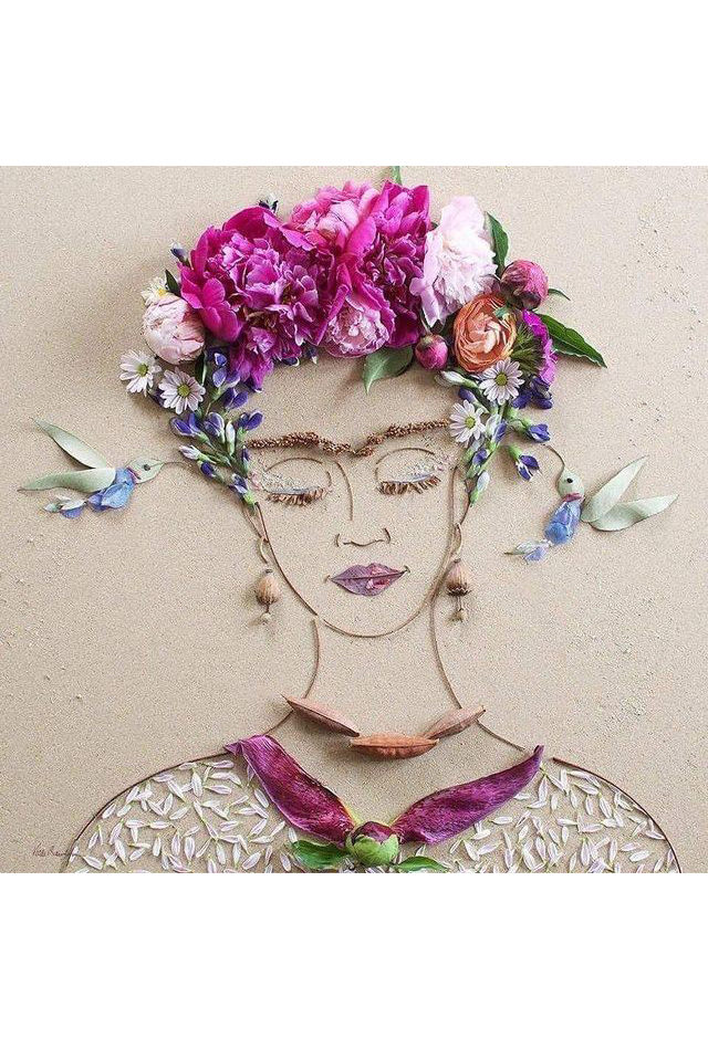 Eu pinto flores para que elas não morram - Frida Kahlo